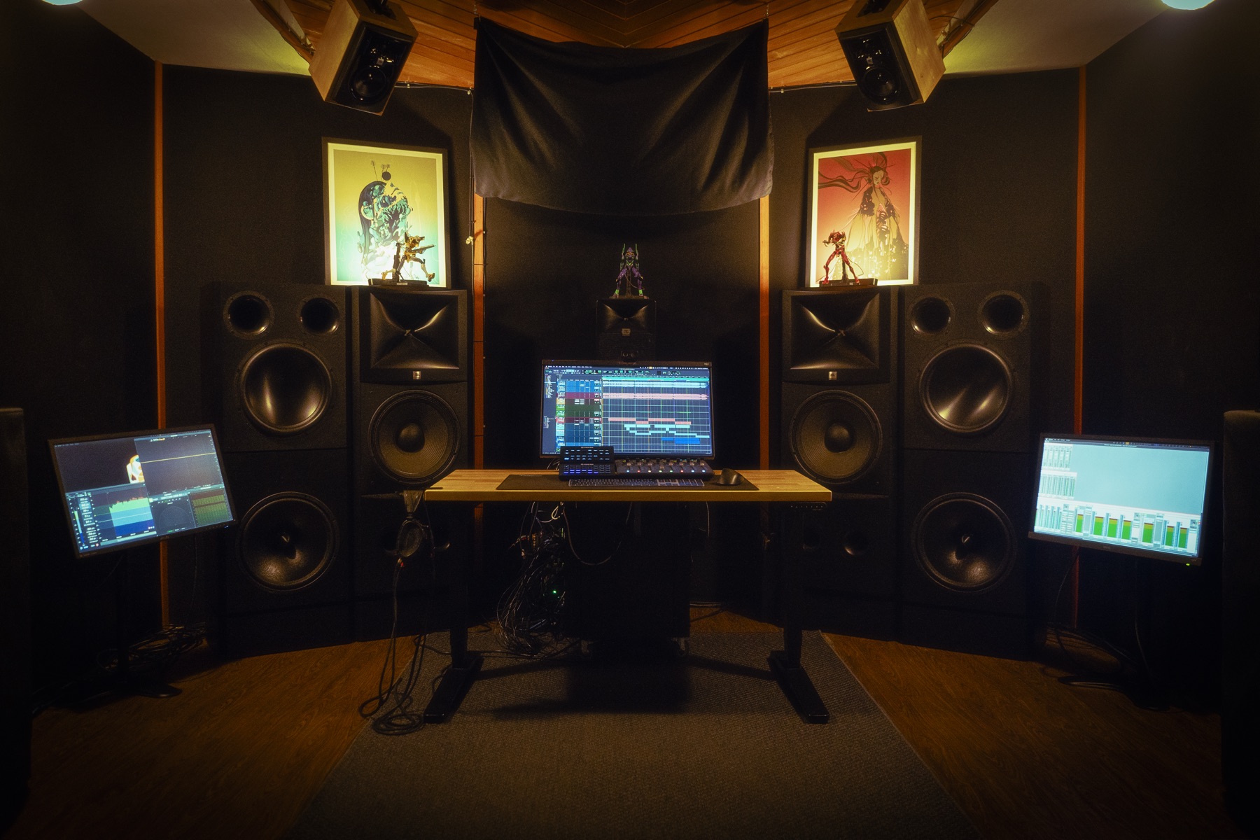 Cuarto de control de Estudios Insurgentes